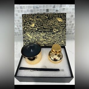 Apotheke NIB Charcoal Candle & Reed Diffuser Gift Set